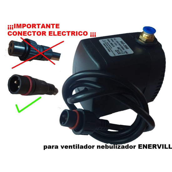 bomba ventilador nebulizador Enervill