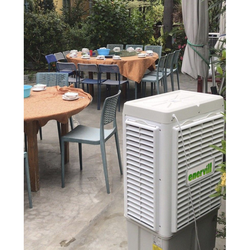 Ventilador climatizador 5000m3/h evaporativo portátil domestico modelo Domestico