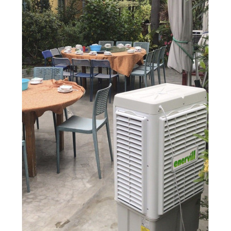 Ventilador climatizador 5000m3/h evaporativo portátil domestico modelo Domestico