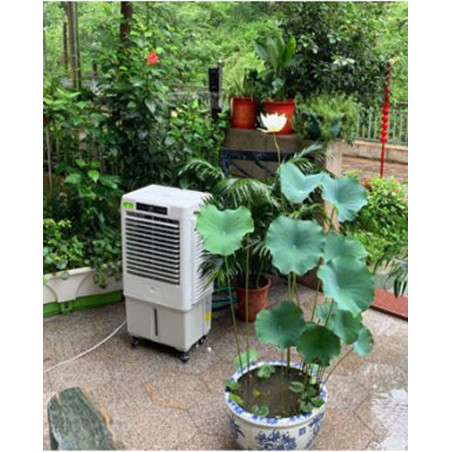 Ventilador climatizador 5000m3/h evaporativo portátil domestico modelo Domestico