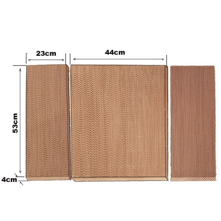 Domestico 5000 juego paneles humectadores de celulosa climatizador evaporativo Enervill