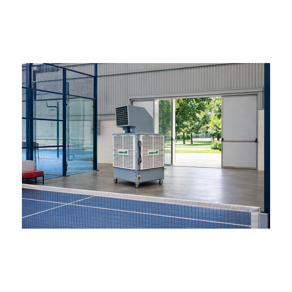 Ventilador climatizador 25000m3/h evaporativo portatil profesional modelo Master (MAU25)