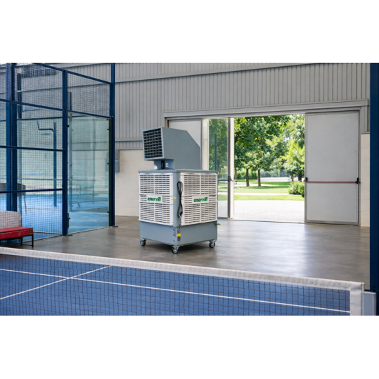 Ventilador climatizador 25000m3/h evaporativo portatil profesional modelo Master (MAU25)