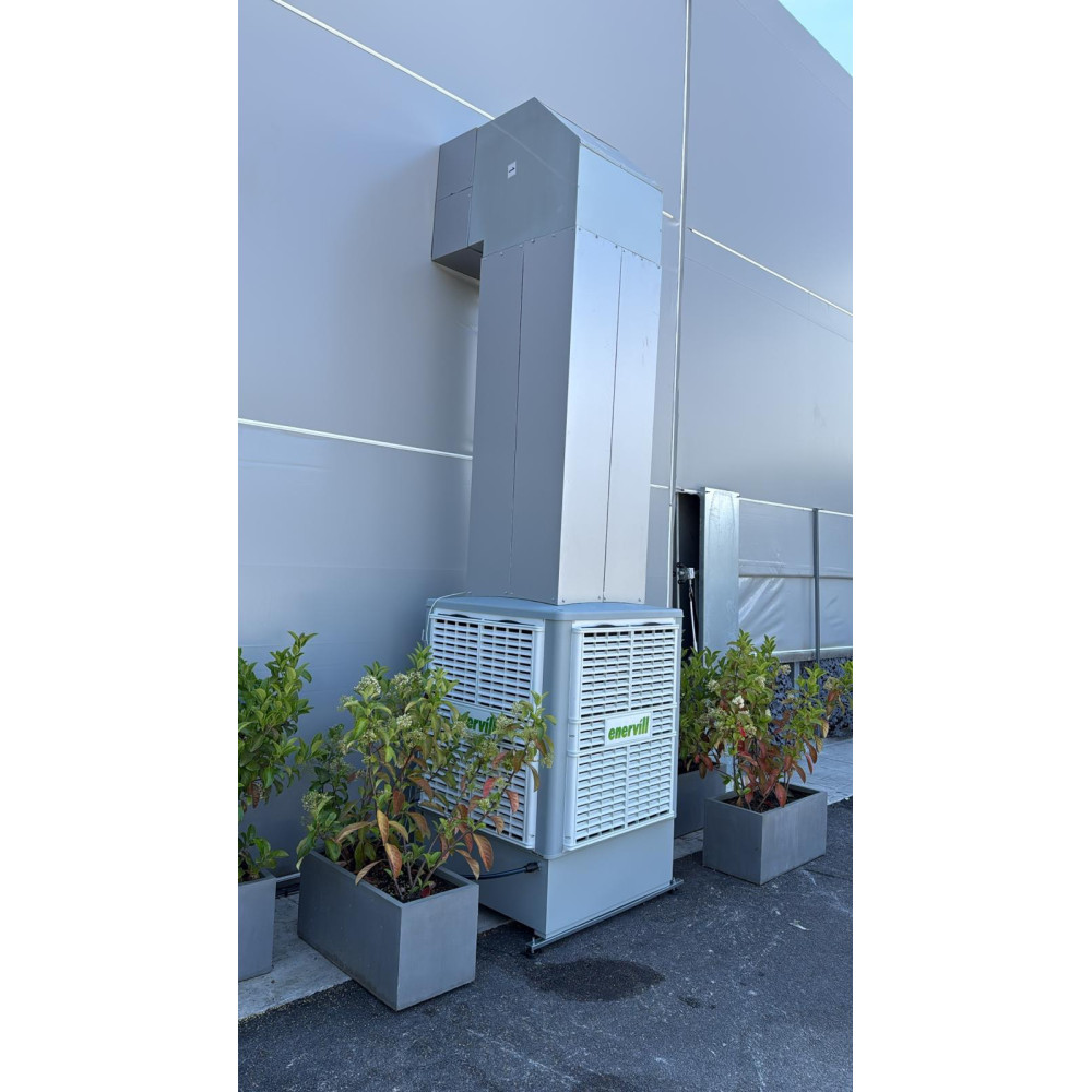 Ventilador climatizador 25000m3/h evaporativo portatil profesional modelo Master (MAU25)