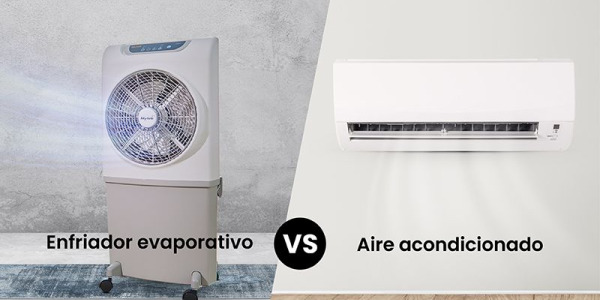 Diferencias entre el aire acondicionado y los climatizadores evaporativos
