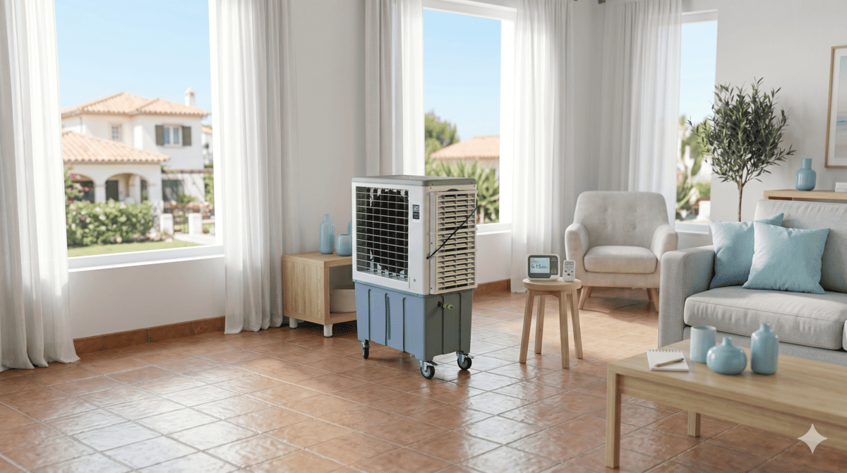 Consumo de un climatizador evaporativo: gasto real en euros